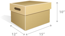 Filing Box with Lid
